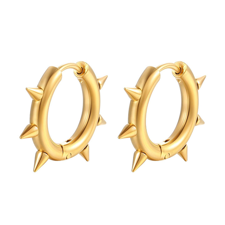 Edge Hoop Earring