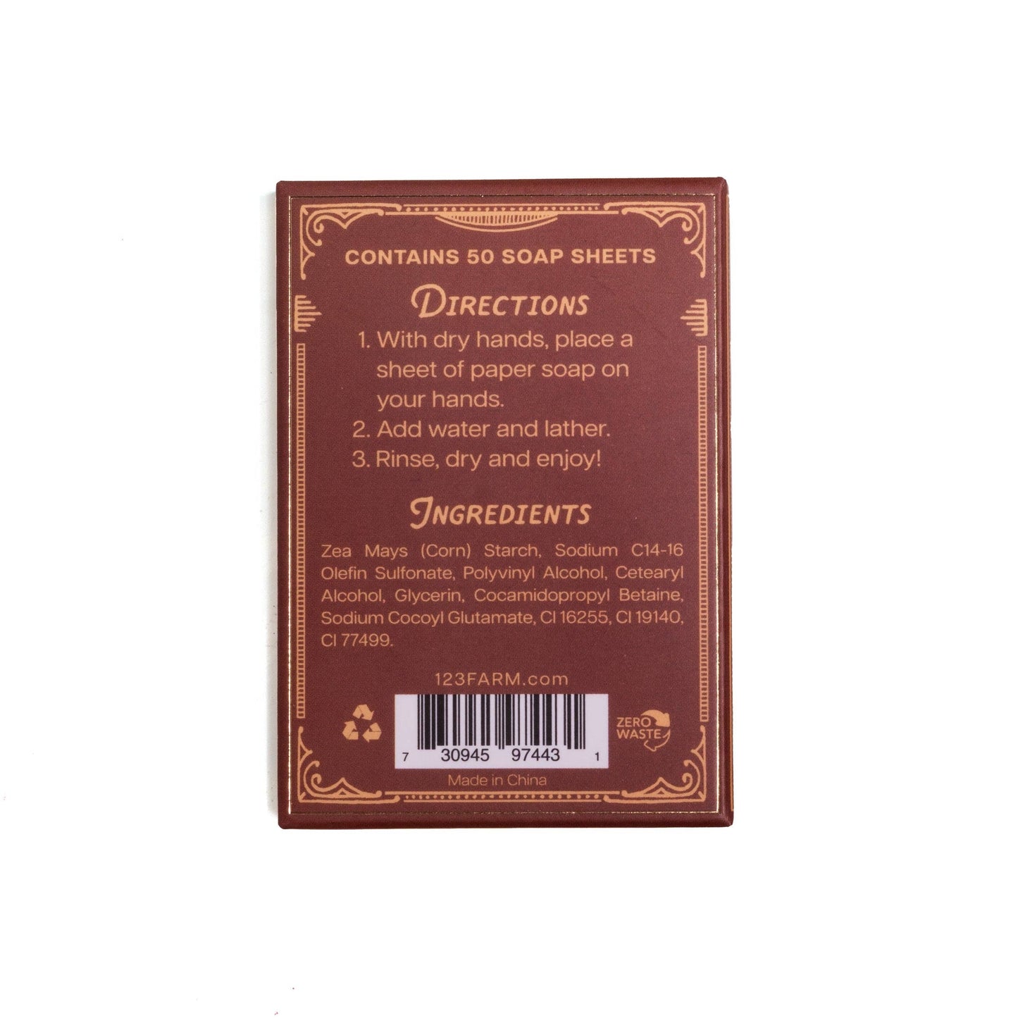 Paper Soap – Grand Canyon (Desert Sage & Juniper Berry Scent)