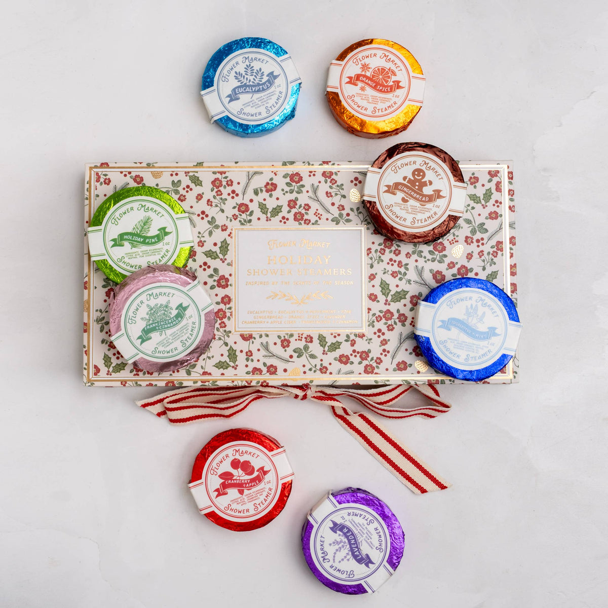 Holiday Shower Steamers Gift Set