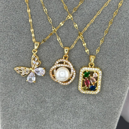 The Jewel Pendant Necklace