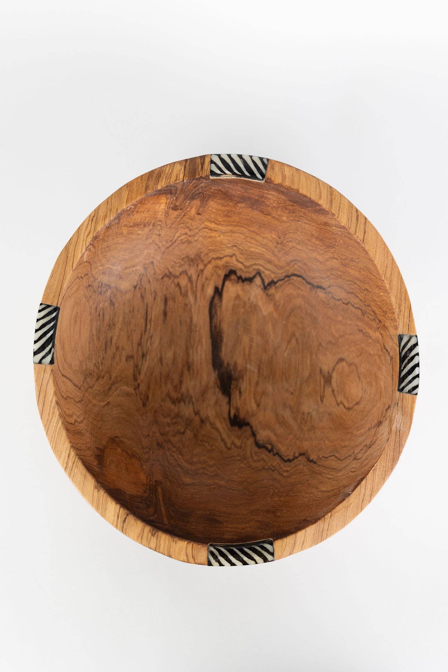 Hand Carved - Wood Serving Bowl