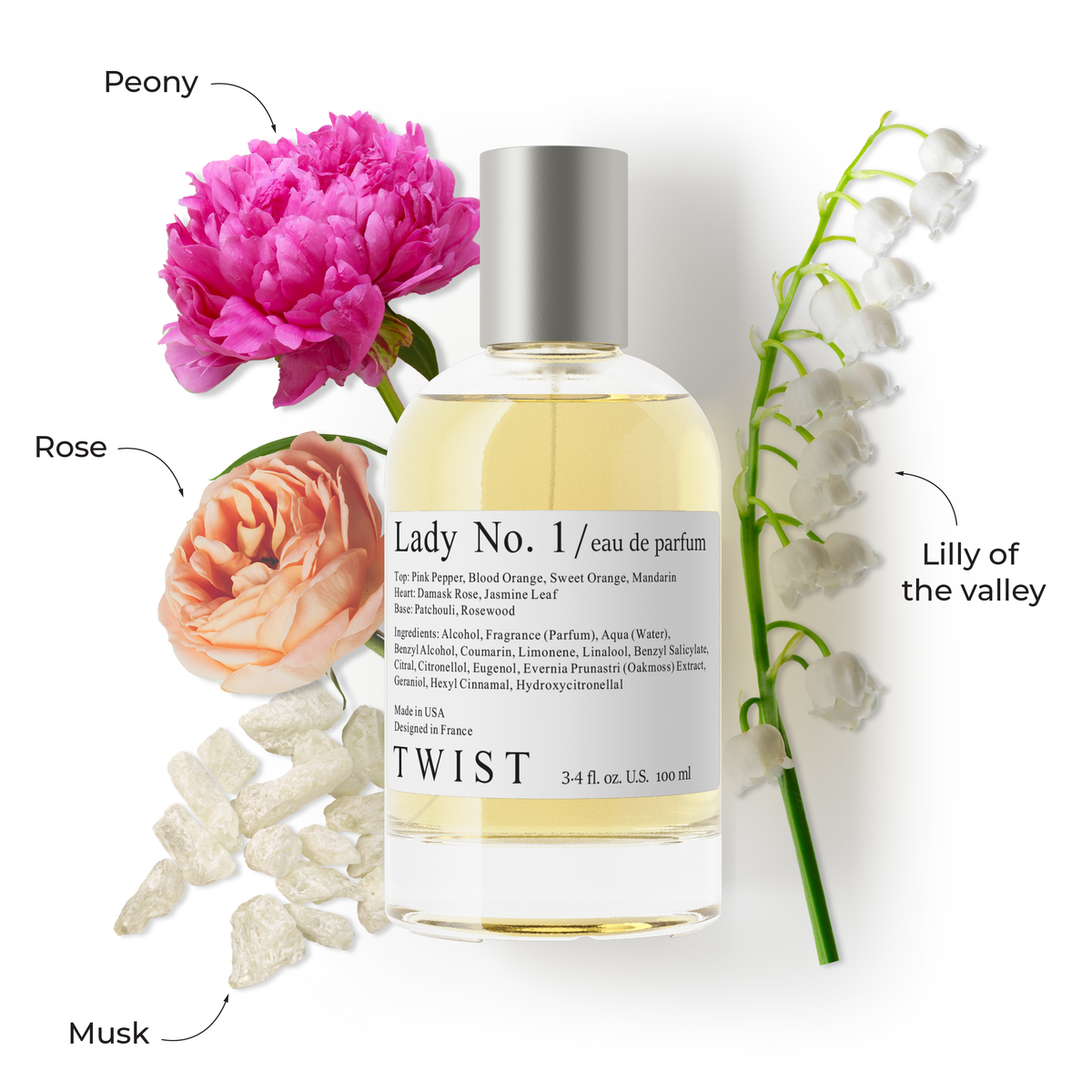 Twist Lady No. 1 Inspired by Miss D. Perfume