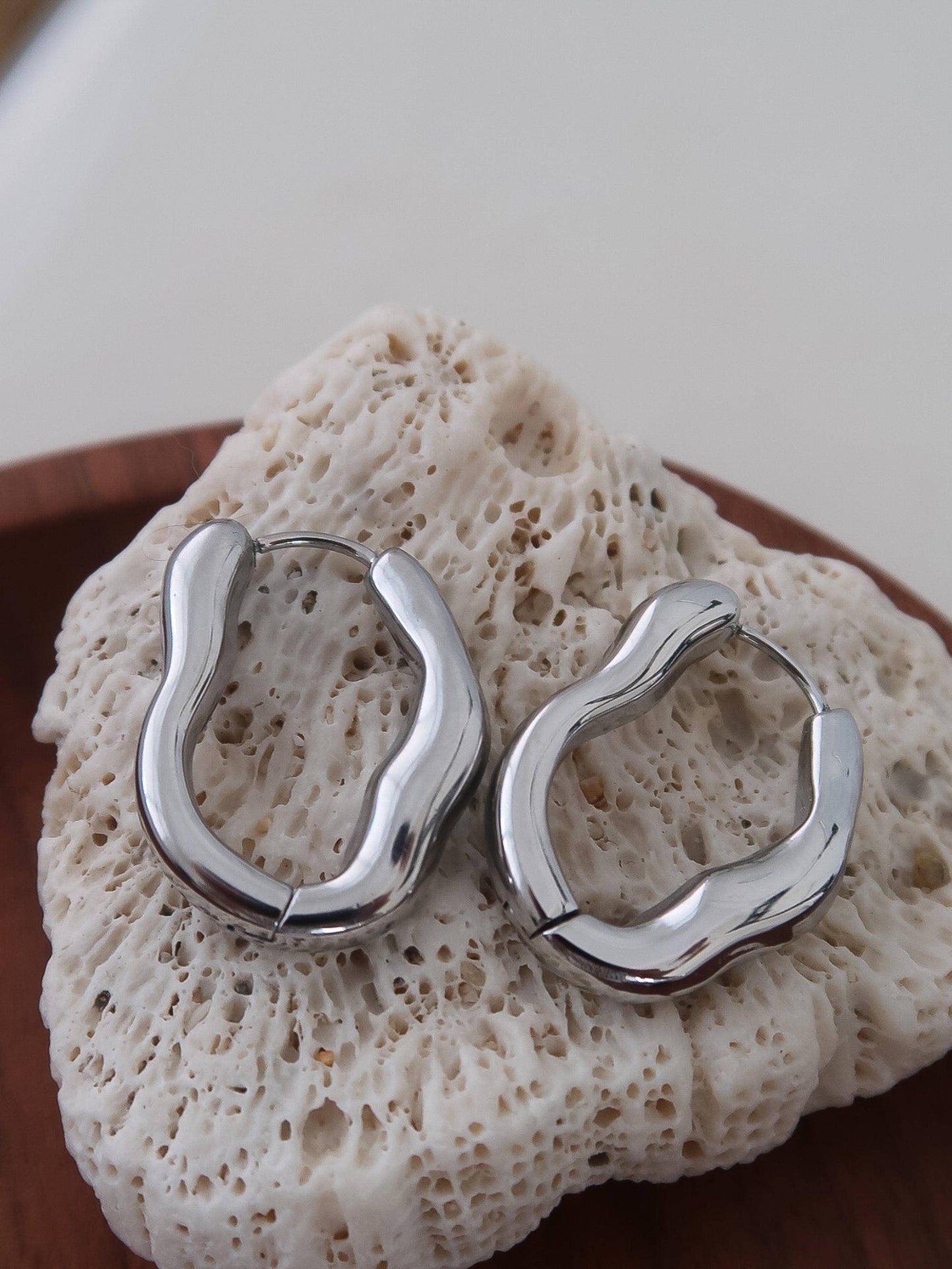 Darcy Oval Hoop Earring