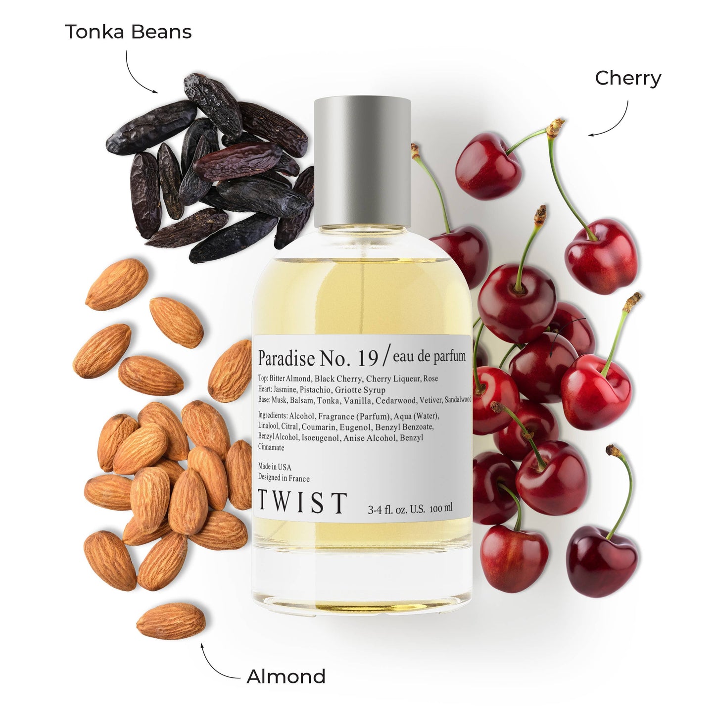 Twist Paradise No. 19 Inspired by T. Lost Cherry Perfume