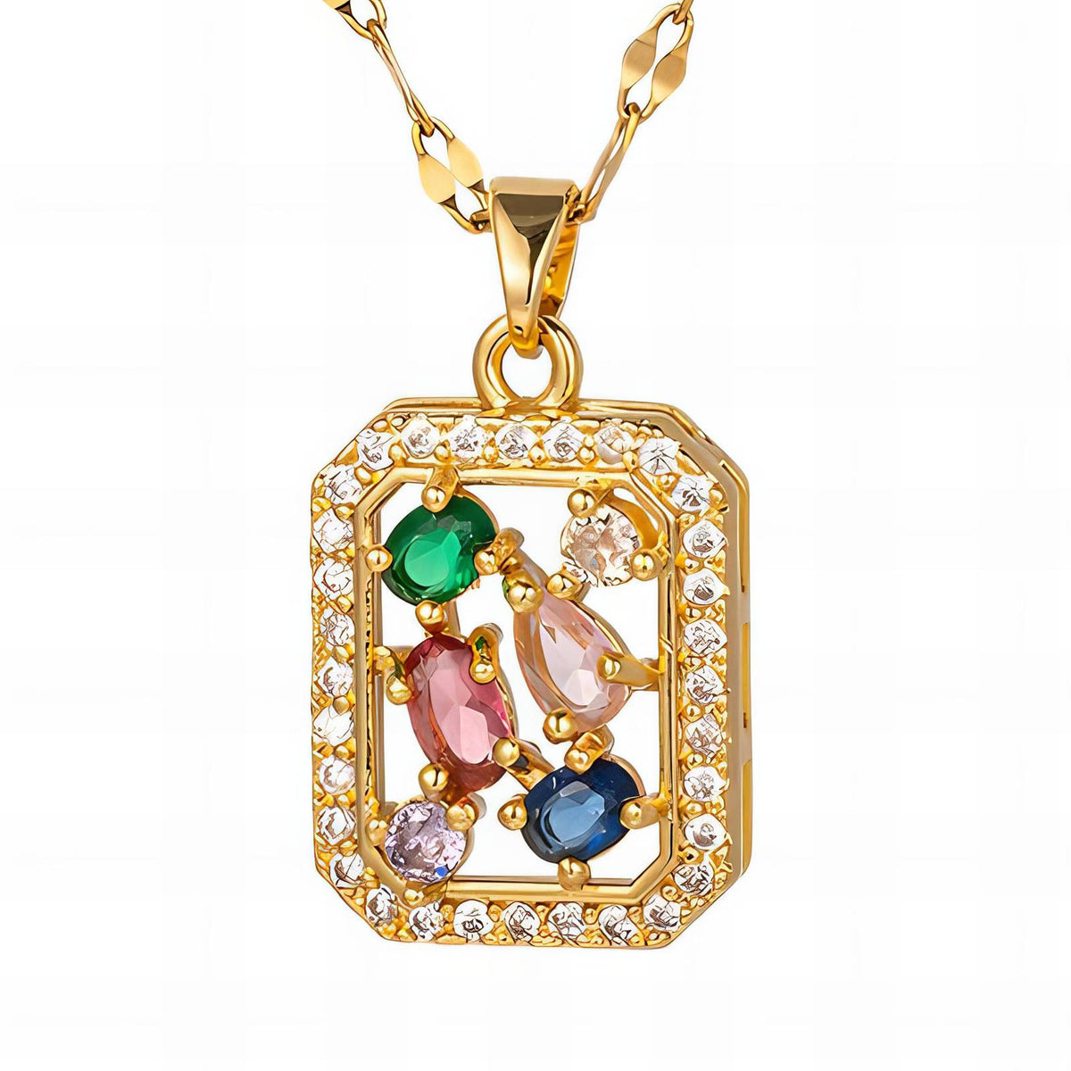 The Jewel Pendant Necklace
