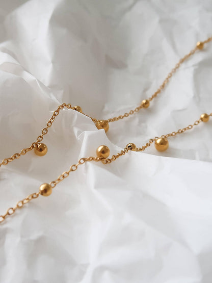 Brisse Dressy Beaded Y Lariat Necklace