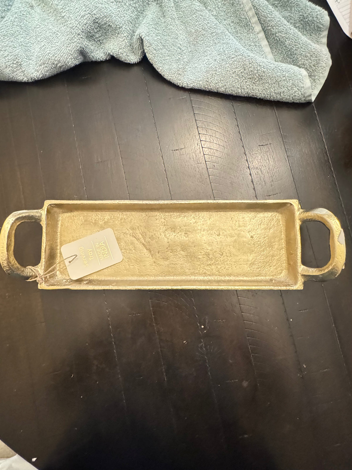 Gold tray