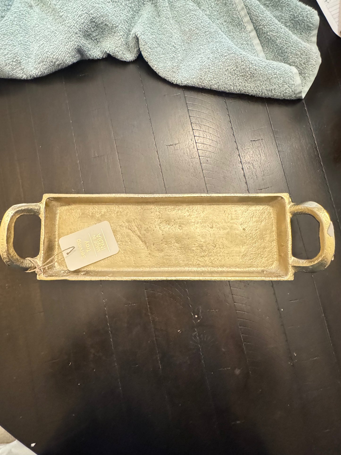 Gold tray