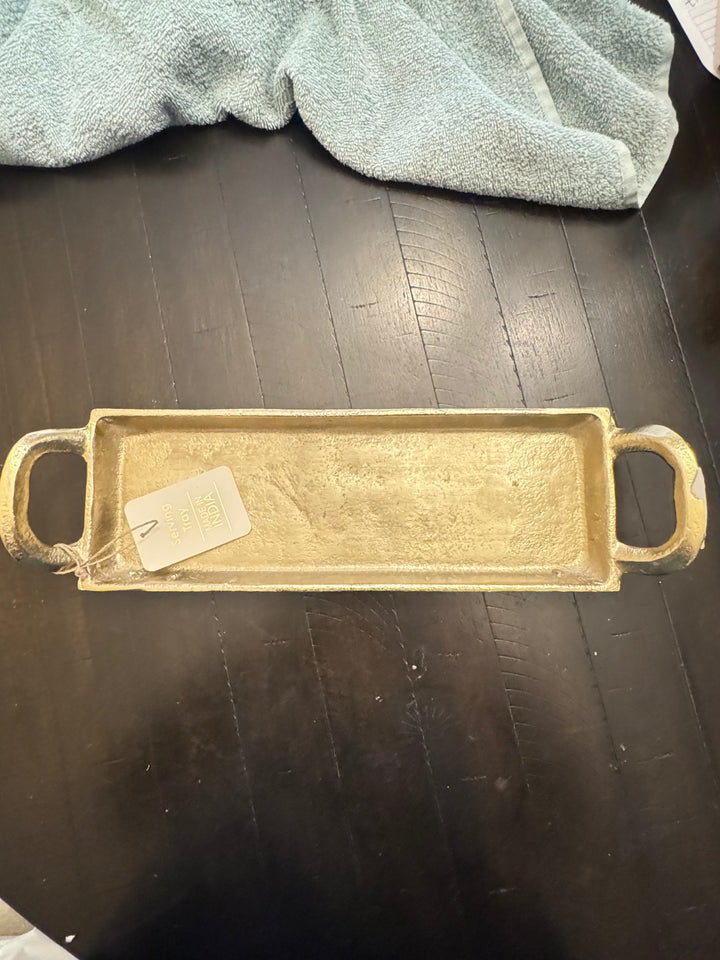 Gold tray