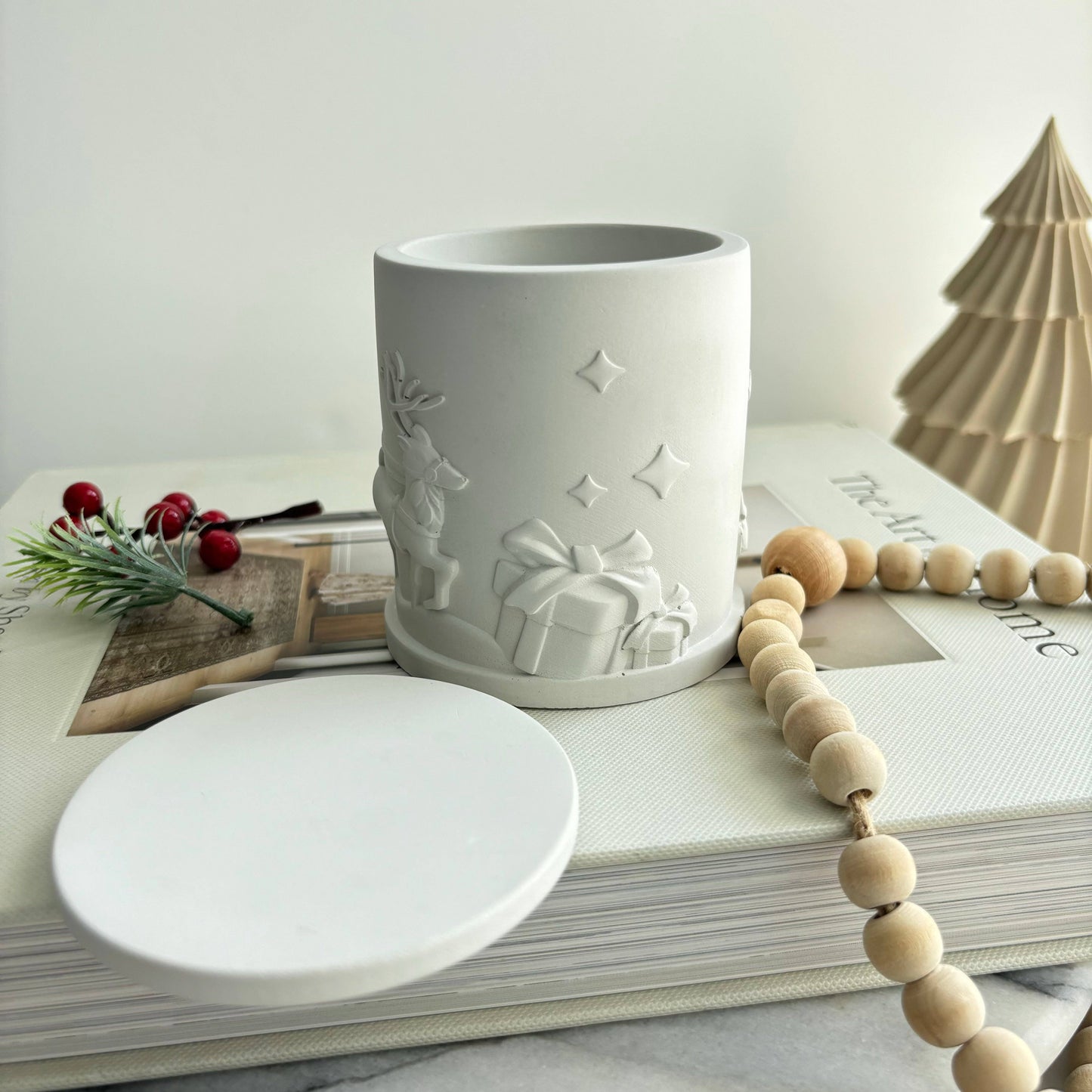 Santa Sleigh Vessel | Christmas Decor