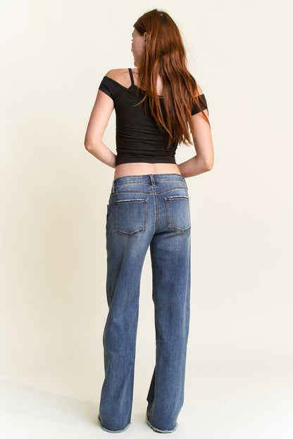 ENJEAN-Baggy Wide with Curved Side Seam