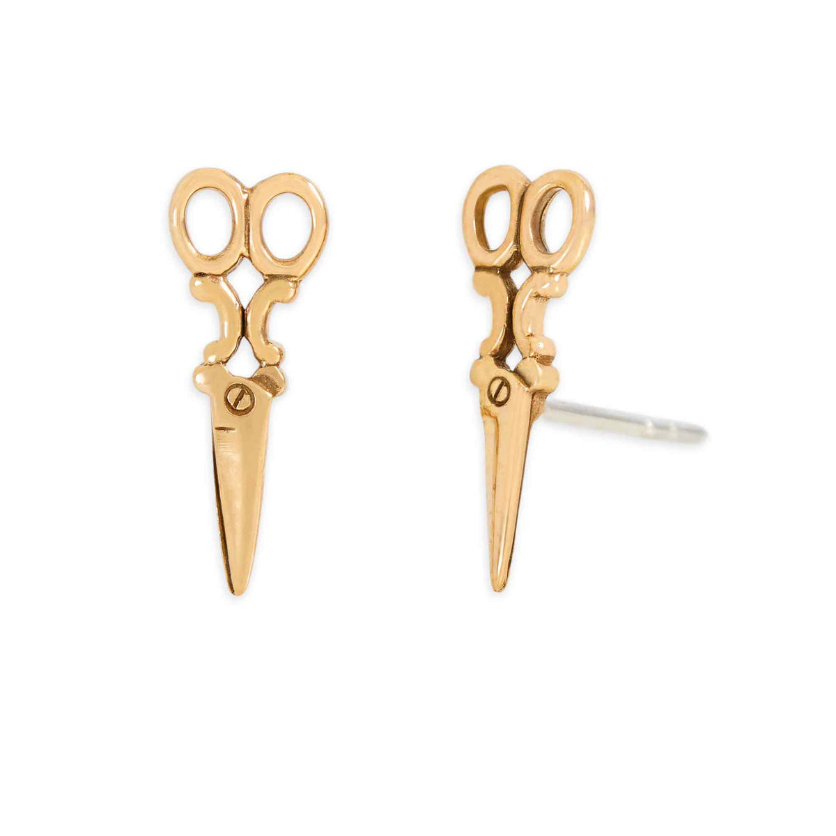 Scissor Post Earrings