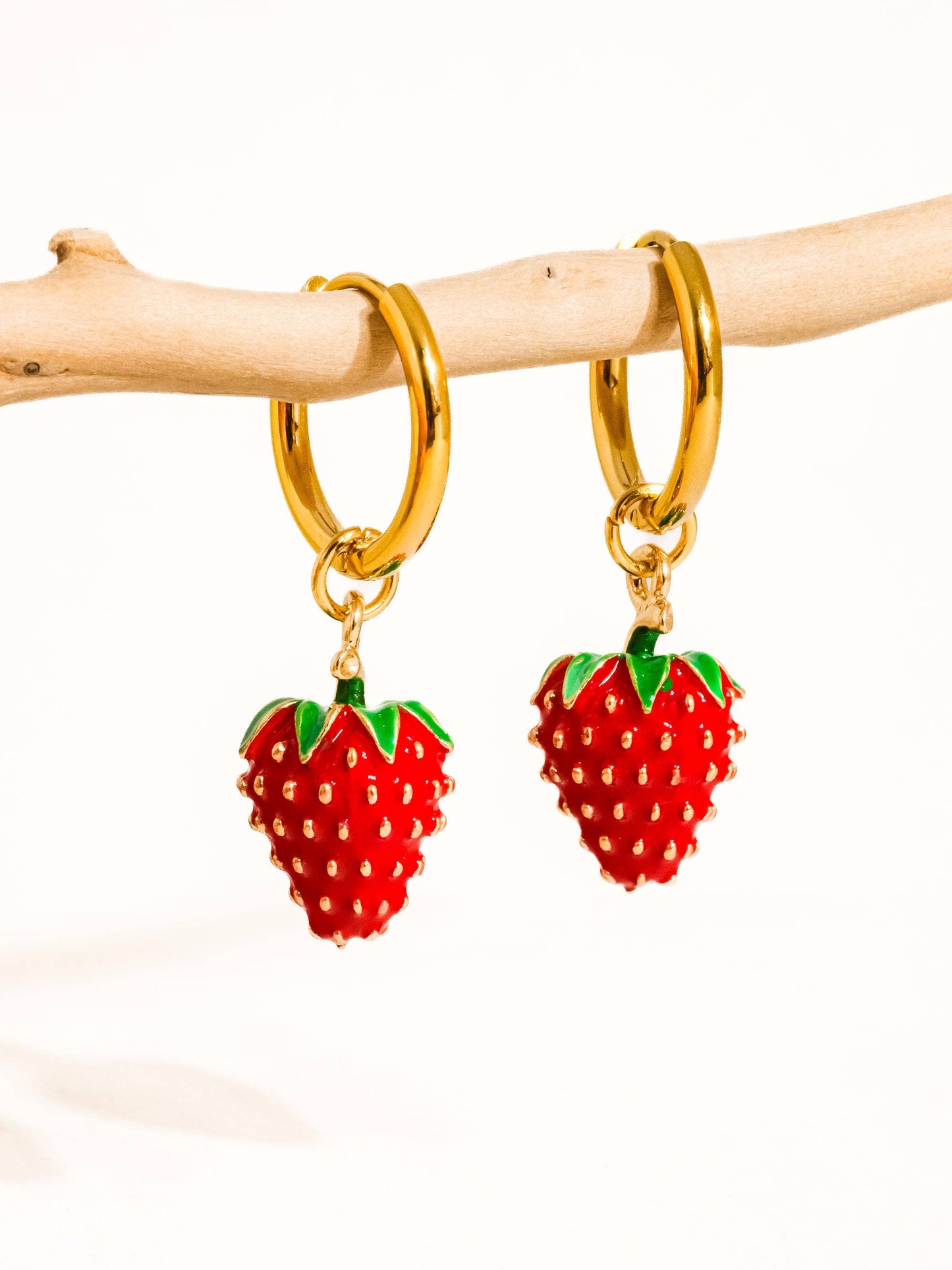 Berry Strawberry Earring