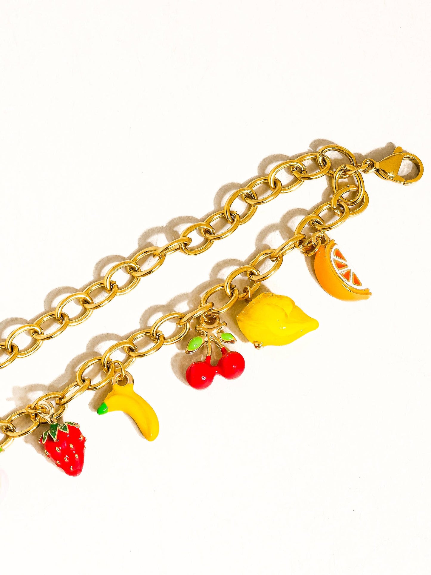 Fruit Charm Bracelet