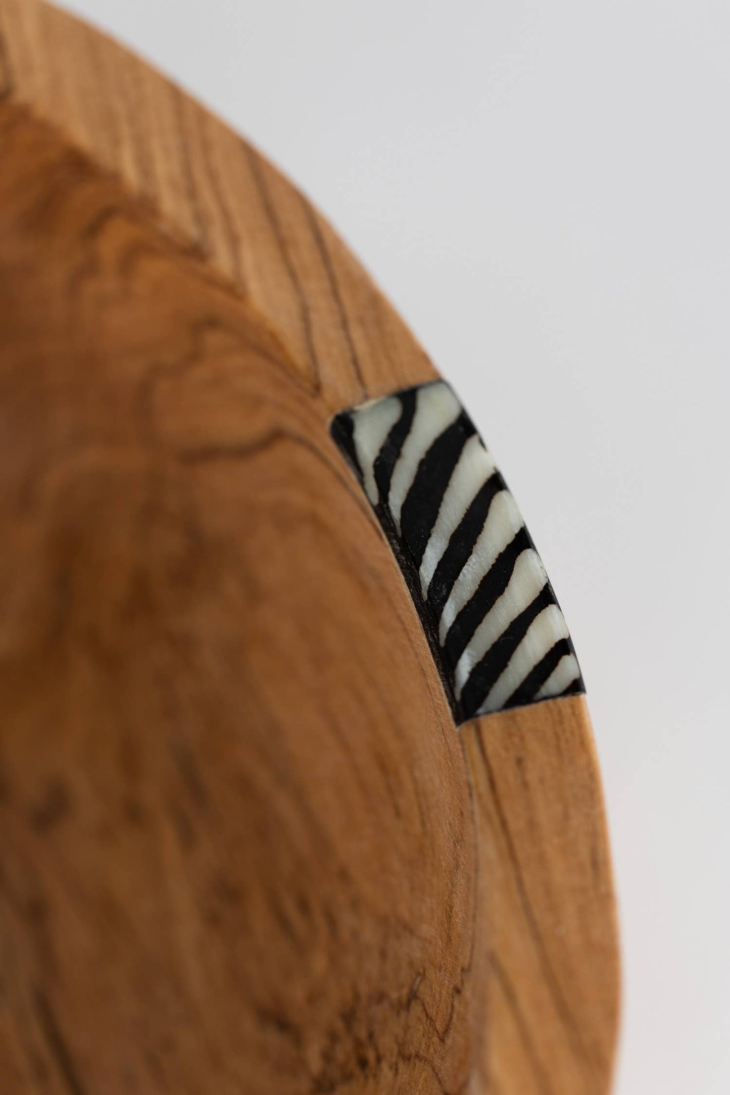 Hand Carved - Wood Serving Bowl