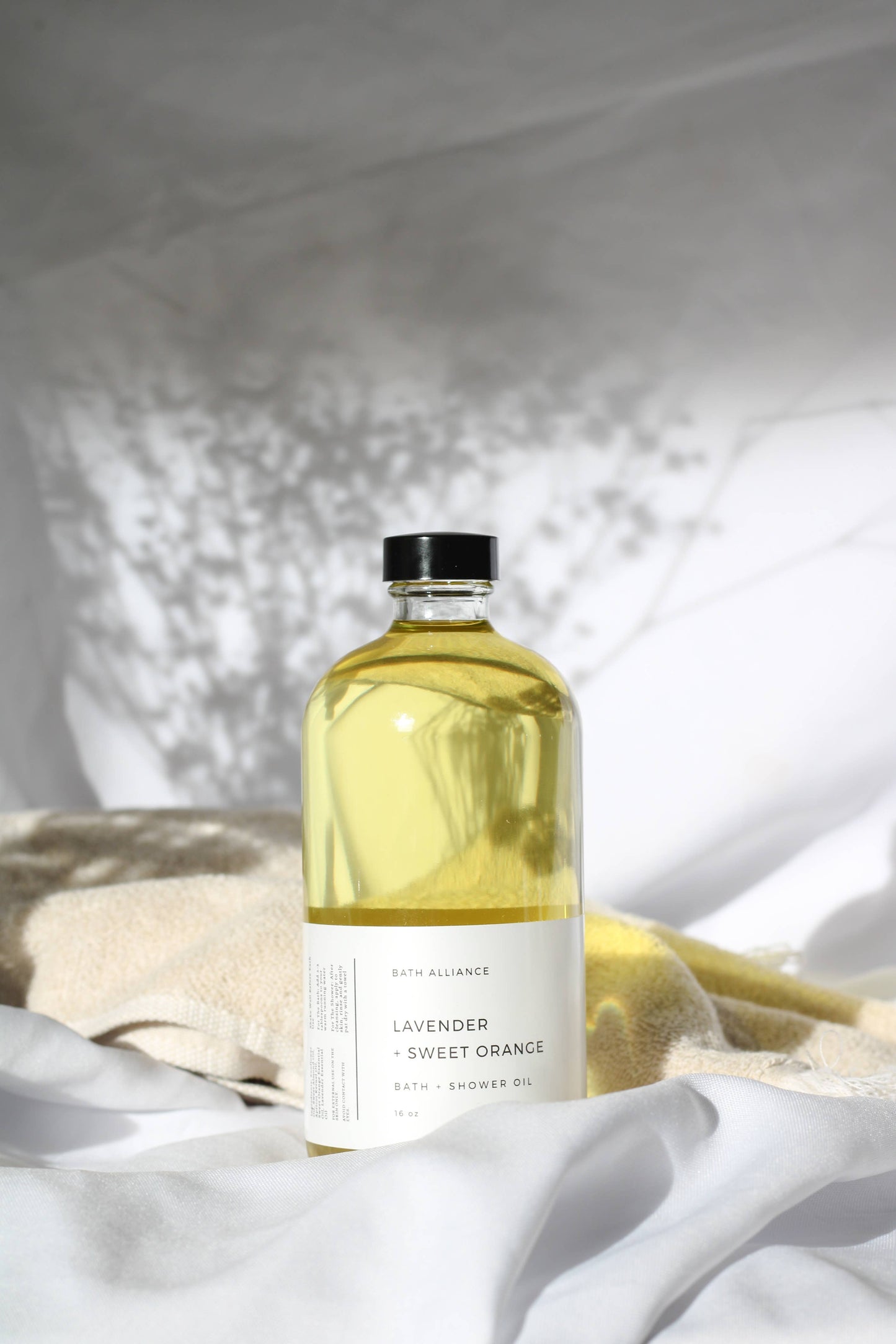 Lavender + Sweet Orange Bath + Shower Oil