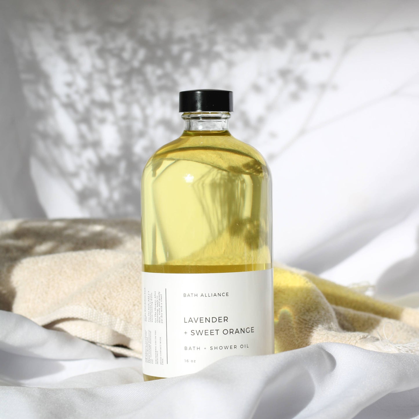 Lavender + Sweet Orange Bath + Shower Oil