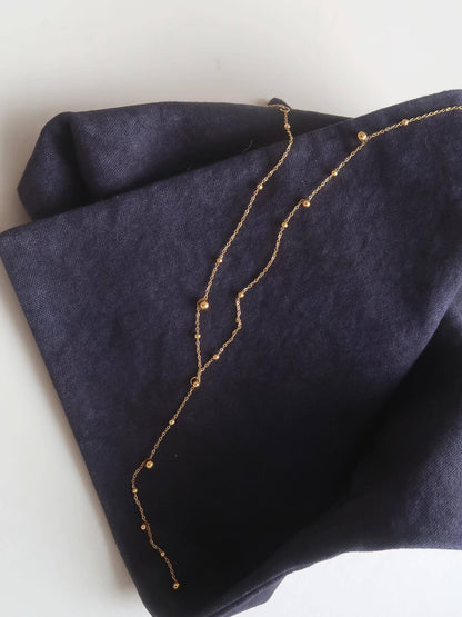 Brisse Dressy Beaded Y Lariat Necklace